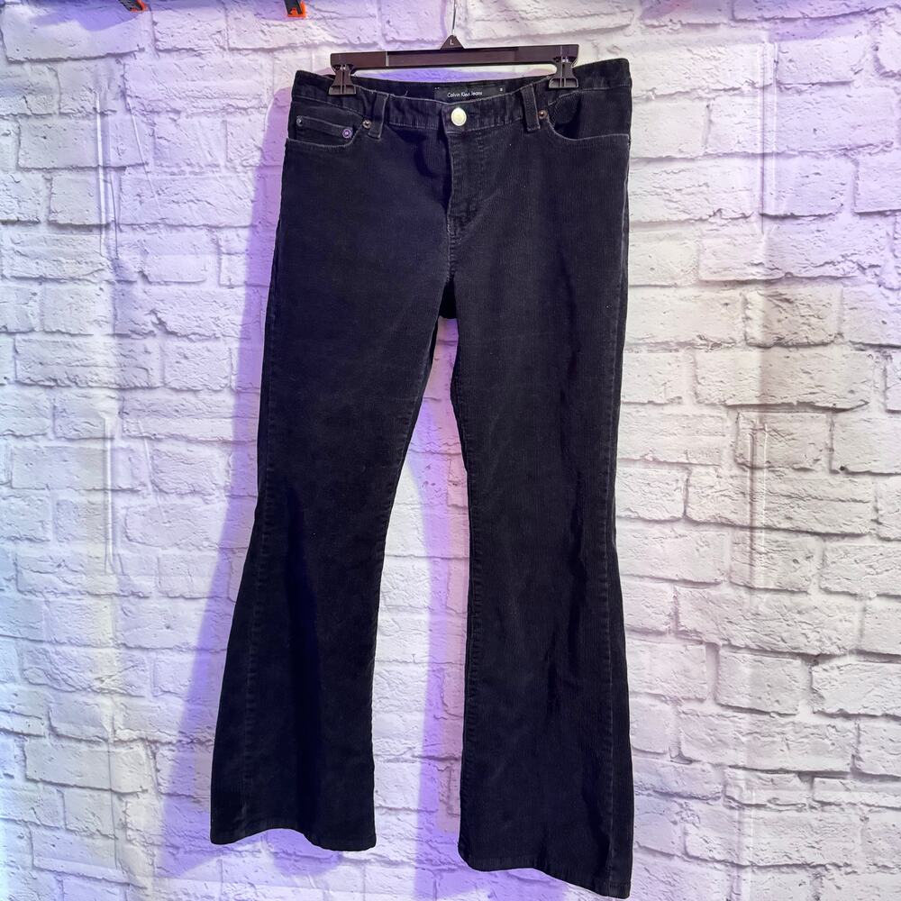 CALVIN KLEIN SZ 10 CORDUROY FLARE PANTS